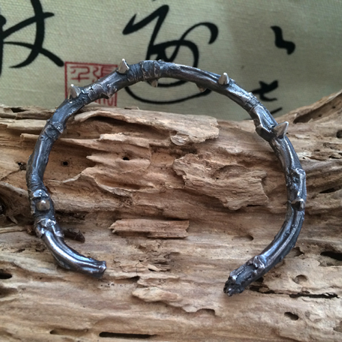 Arsenal Studio Hand Created Customized Silver Bracelets 925 Pure Silver Men and Women Bracelets