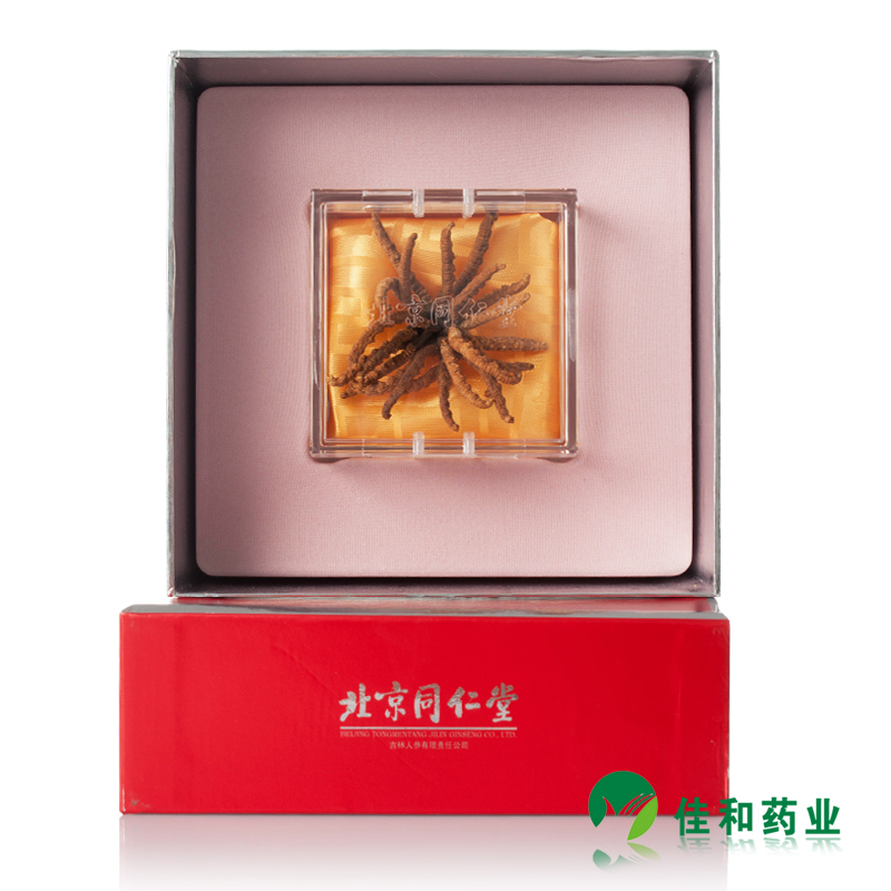 北京同仁堂 冬虫夏草 5g/扎花礼盒 西藏那曲虫草  专柜验货