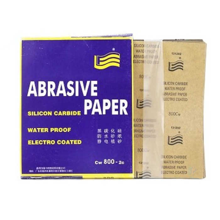 Huizhou flag brand silicon carbide water sandpaper Eagle brand Golden sun polished dry grinding water frosted paper 60-2500 mesh