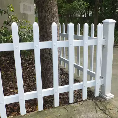 PVC plastic steel guardrail community garden flower bed fence Villa courtyard outdoor yard fence fence decorative railings