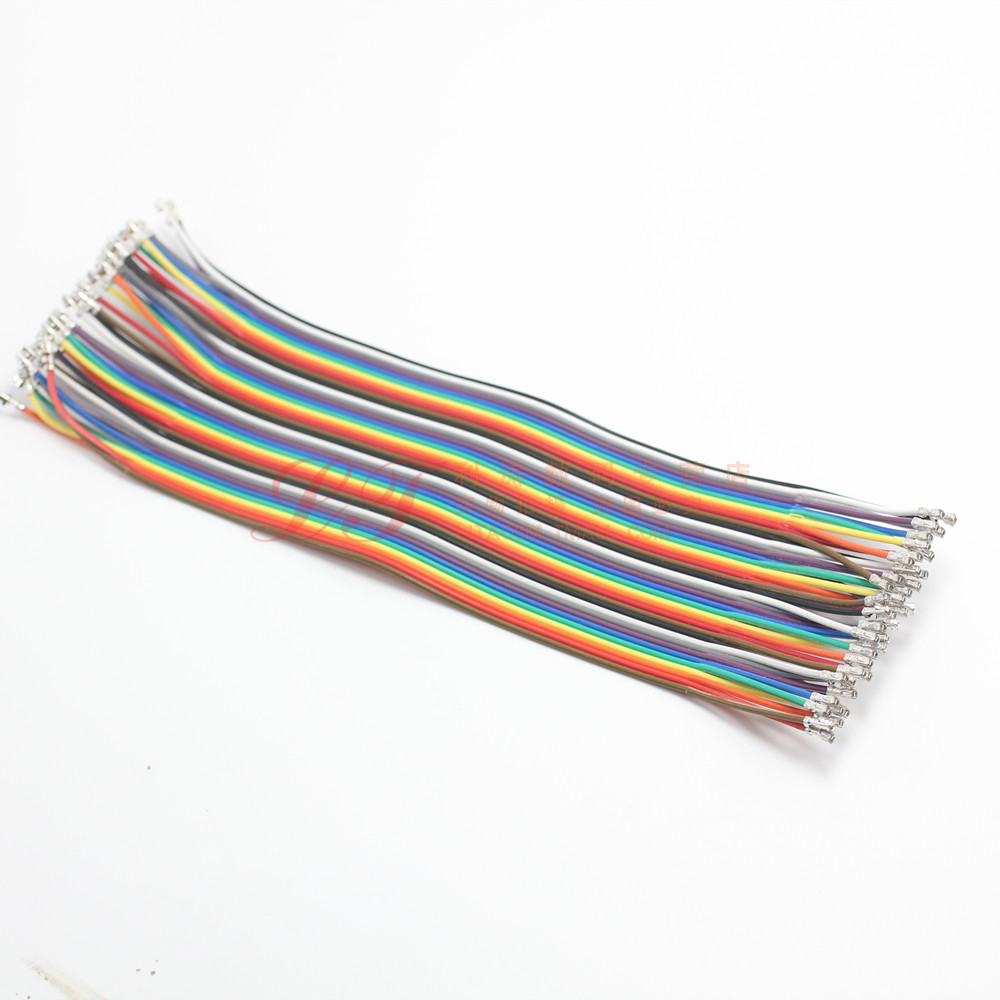 Litao XH2 54 color rehearsal line 40p double head indenter cable matching XH2 54 plastic shell terminal connector