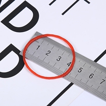 Vietnam imported Vietnamese rubber band rubber ring Cowhide rib rubber band 4CM red 38 red 