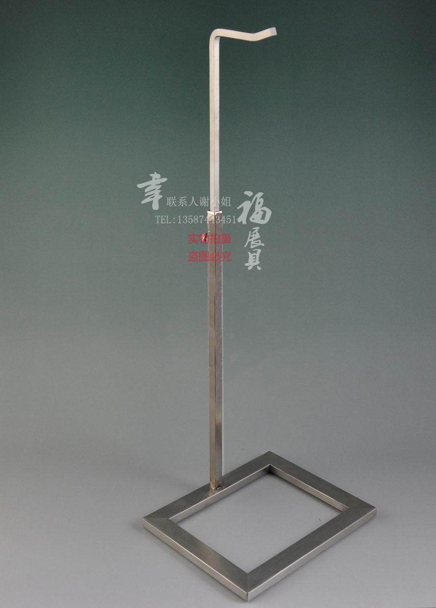 Stainless Steel Hanging Bag Rack Ground Leather Handbag Bracelet Bag Holder Women's Bag Display rack Supporting Bag Brace