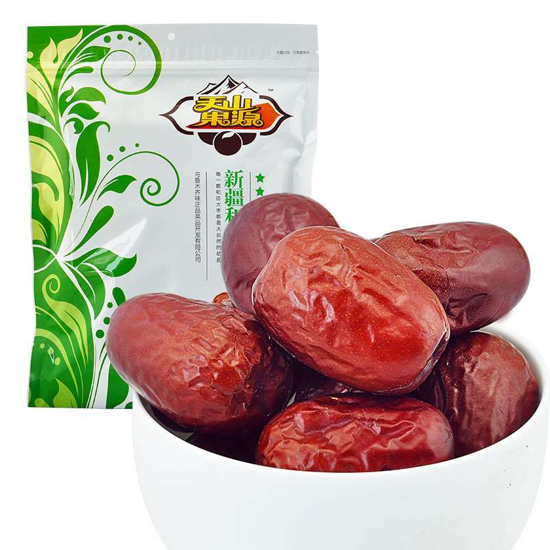 【苏宁易购】天山果源新疆和田大枣三级500g