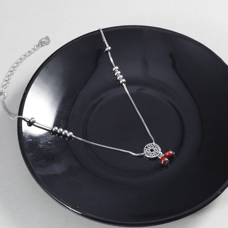 Chaine de cheville Femme OTHER   en Argenterie - Ref 3103026 Image 4