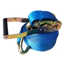3 ton ratchet tensioner binding belt container tension belt rope tensioner promotion 50mm broadband hook