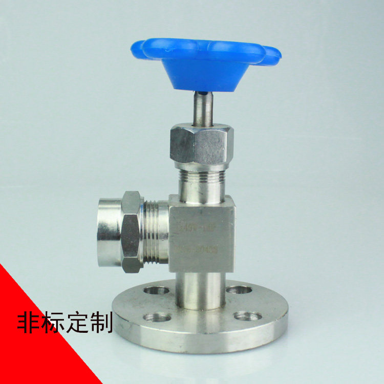 Stainless steel flange Corker JX49W H304 201 stainless steel water gauge switch liquidometer needle shaped stop valve
