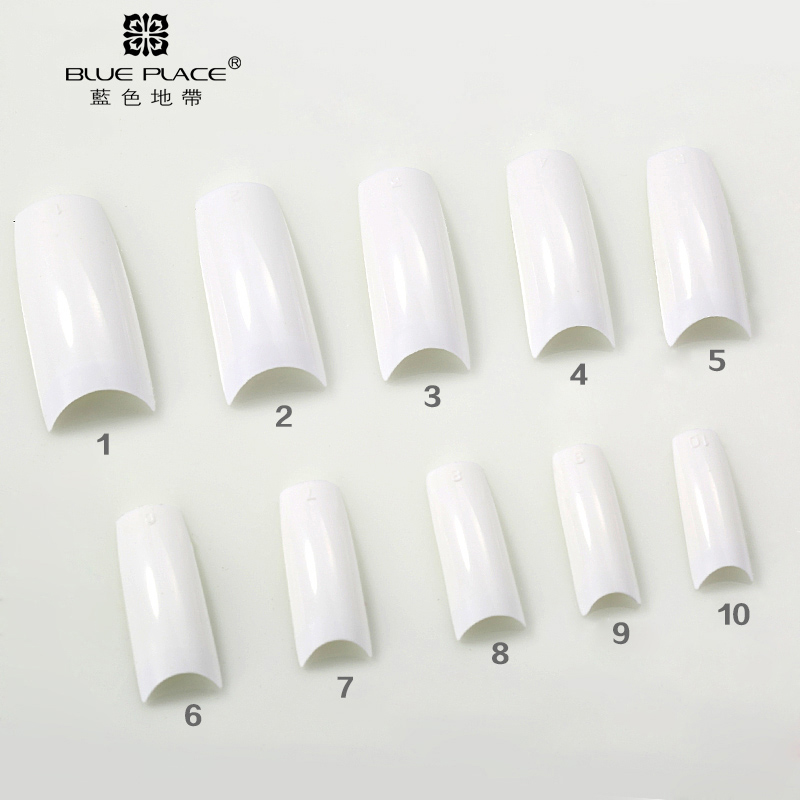 美甲贴片假指甲贴片 透明法式全贴半贴 甲片无痕甲片 美甲工具