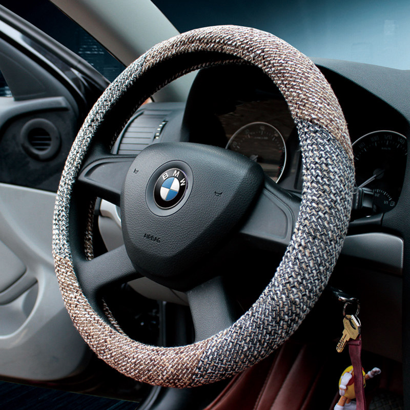 日产轩逸骐达新阳光天籁启辰R50 D50骊威汽车方向盘套把套