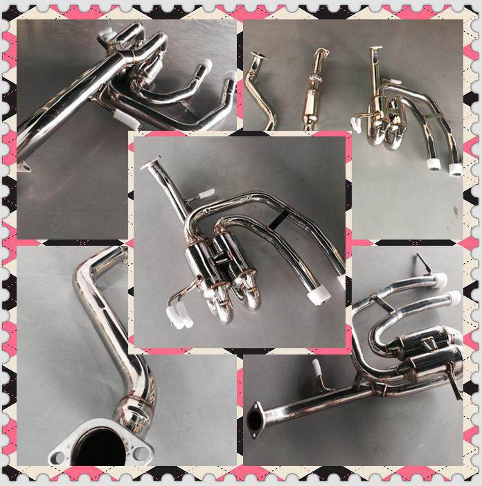 ★Exclusive internal back pressure double round drum modification★Modern Feith TURBO1 6T original installed RES exhaust segment