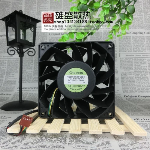 Оригинальный подлинный Sunon PSD1212PMBX 12038 DC12V 36W ШИМ PWM ФАН