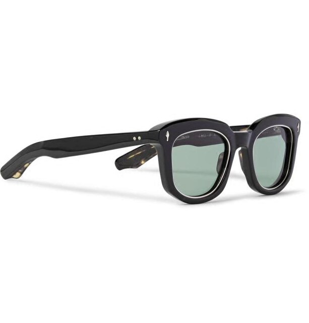 Jacques Marie Mage Pasolini Square Frame Sunglasses