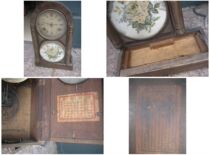 Ancient mechanical clock from the Republic of China K brand Roman clock dial clock time-made trademark store hotel decoration display