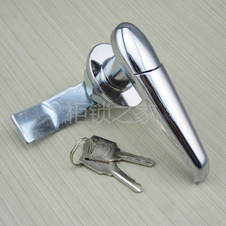 Haitan MS308-3 handle lock Outdoor waterproof control box electrical cabinet lock 308-2-1