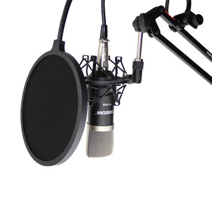 Takstar winning PC-K500 simplified version capacitive microphone microphone k song recording suit (package installation)