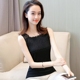 Mùa hè và mùa thu 2018 của phụ nữ Hàn Quốc ren yếm nữ không tay bên trong áo sơ mi tự trồng trọt áo sơ mi nhỏ áo sơ mi nữ Áo ba lỗ