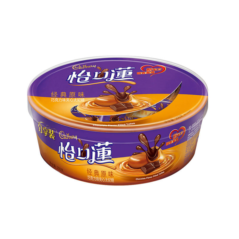 【天猫超市】亿滋 糖果怡口莲巧克力原味夹心太妃糖200g 糖果喜糖
