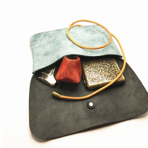 Кожаная ретро маленькая сумка клатч, сумка для хранения, DIY, из натуральной кожи