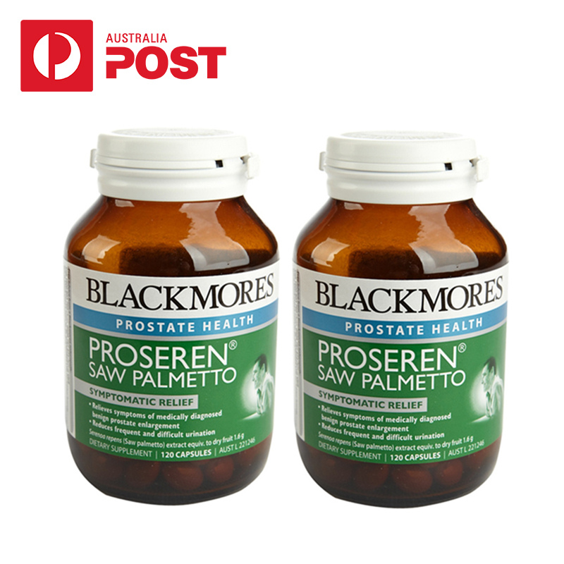 Blackmores锯棕榈前列腺保健胶囊150粒*2 男士保健 澳洲直邮