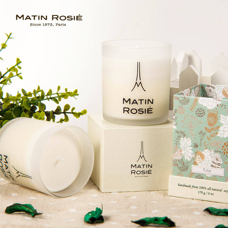 玛汀露丝欧洲进口香薰蜡烛 天然植物精油大豆蜡 茉莉紫罗兰玫瑰花