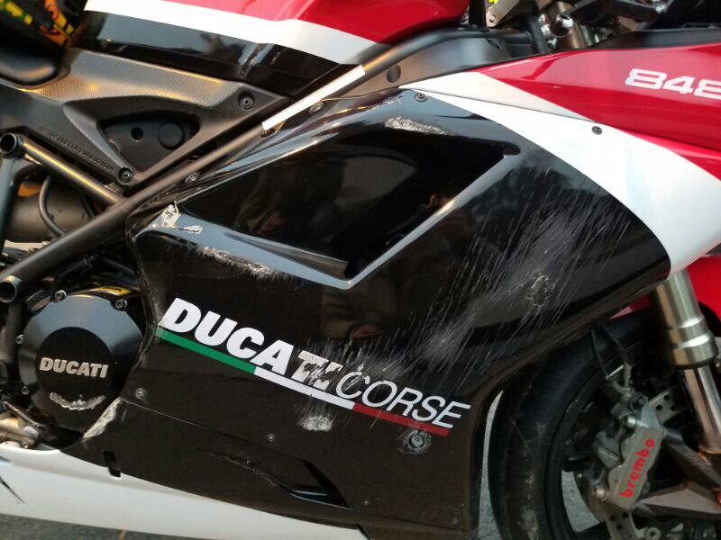 Ducati 848 full car decals stickers Ducati decals 848 car stickers car stickers