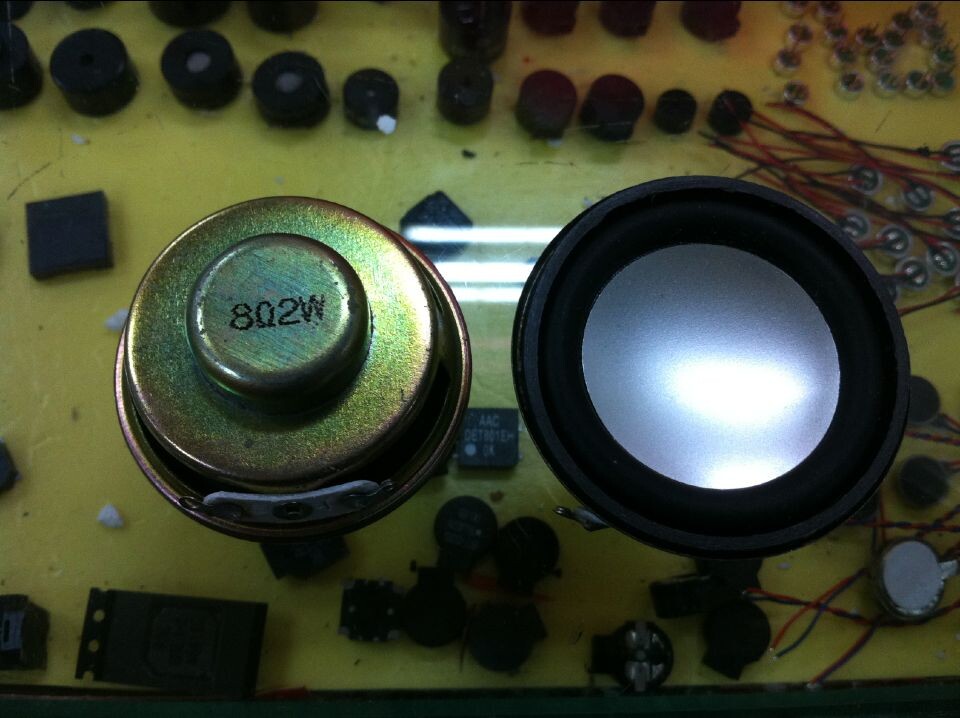1 5 inch full frequency 40MM internal magnetic pu side card audio speaker 8 Euro 2 watt 40mm subwoofer