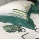 Đông Nam gió 60 Ai Cập satin bông thêu chuối xanh lá gia đình bốn Niệc giường bông bốn mùa đoạn - Bộ đồ giường bốn mảnh