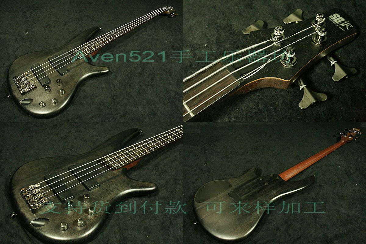 Customer customized matt black pure peach blossom core wood Yibanna IBANEZs-SDGR electrobex AQ28 