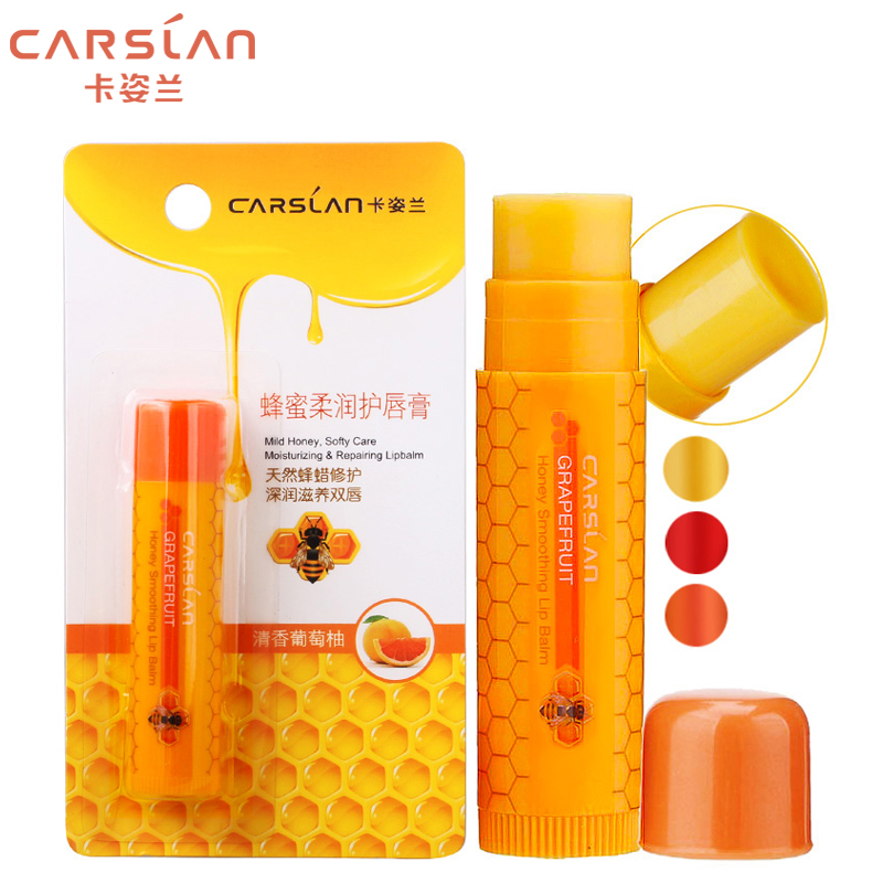 卡姿兰润唇膏蜂蜜柔润护唇膏自然持久无色无味保湿润唇膏正品包邮
