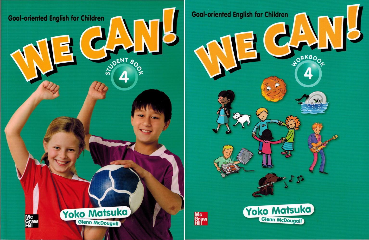 Beijing shipped McGraw-Hill WE CAN 4 teaching materials for students with books and exercise book sets