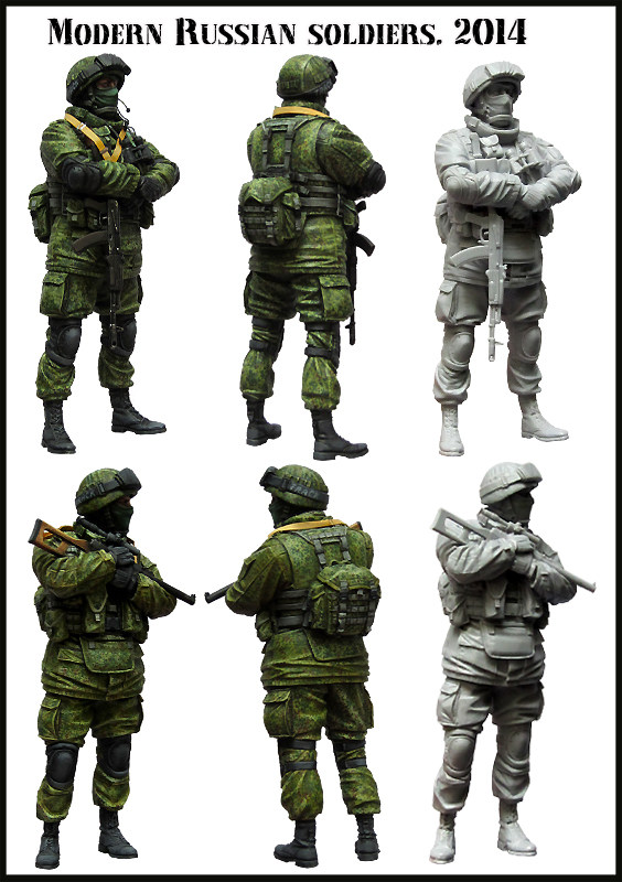 1:35 resin soldiers in the army of 2 people E60-Taobao