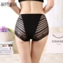 Ruizi Lai Shi kích thước lớn đồ lót phụ nữ phương thức cao eo cotton tre than vải ren sexy tóm tắt chất béo quan lot tre em