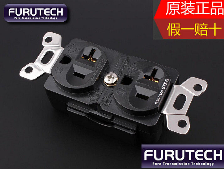 Brand new licensed Furutech Furukawa new flagship GTX-D (G) gold-plated power socket