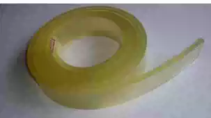 Round net flat screen printing machine scraper skin Huisheng Jianxin dragon water washing water collection knife Dongshenqizhenglong polyurethane