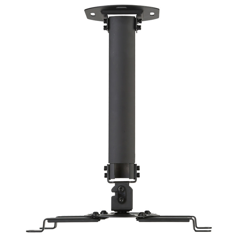 Projector bracket ceiling projector hanger disc telescopic projector hanger Ceiling bracket thickened Black