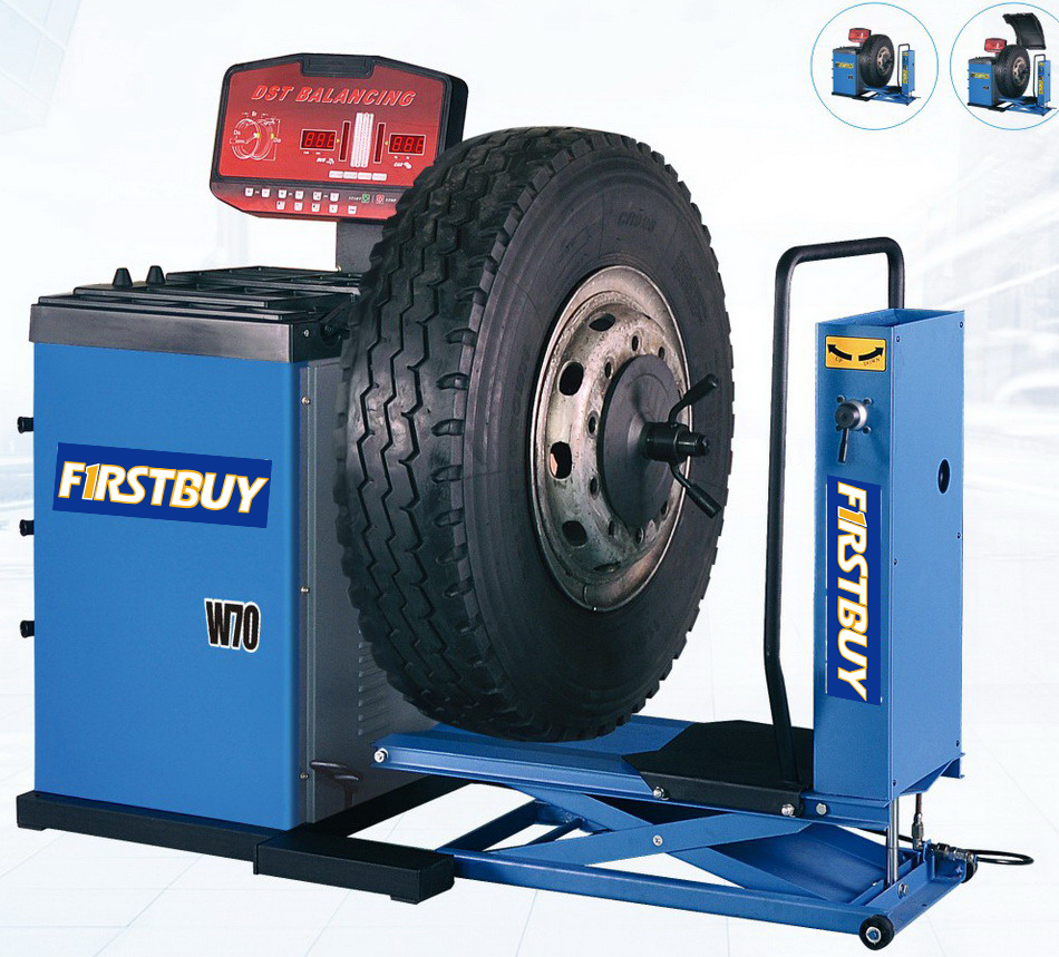 Shanghai FirstBuy tire balancing machine FB-W70 bus truck construction truck tire balancing machine