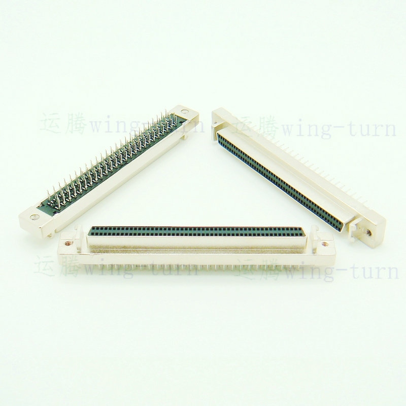 Yunteng MDD100FL-180 SCSI straight foot DB100pin straight plug female head PCB board pin