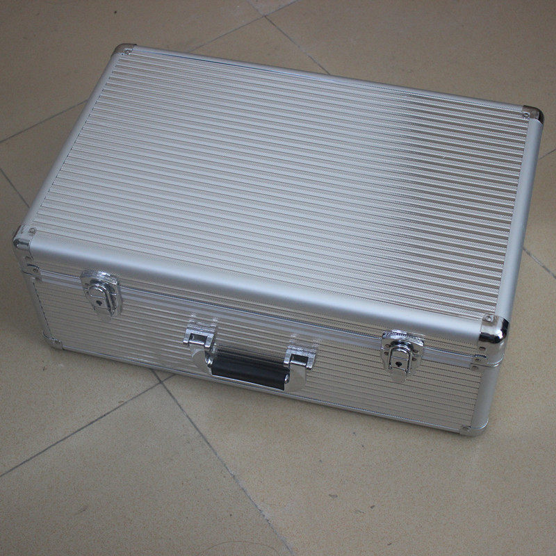 Special aluminum alloy toolbox large display box equipment box suitcase storage box