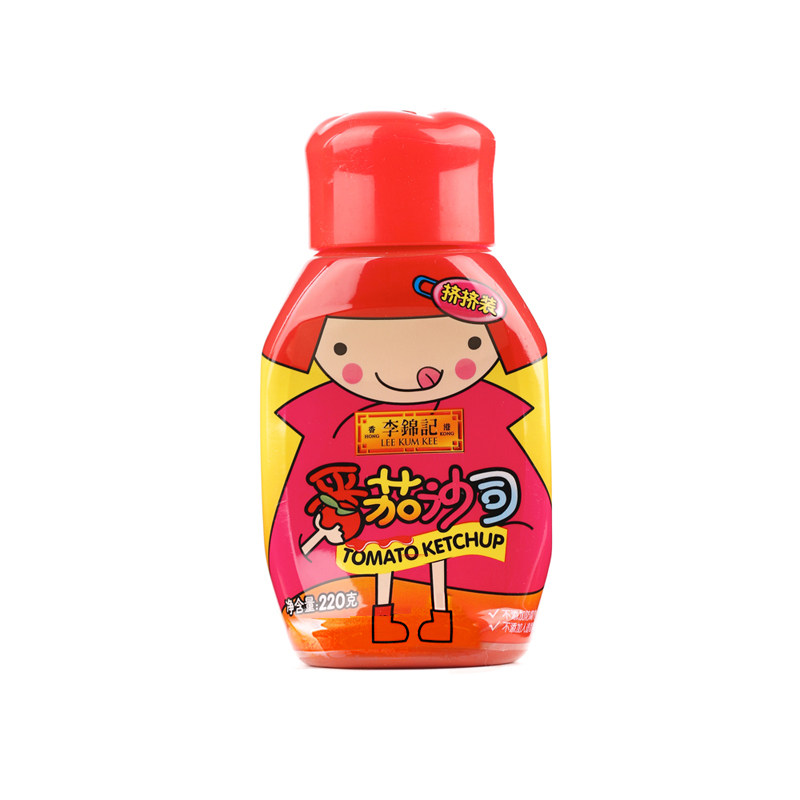 【天猫超市】李锦记 番茄沙司 220克 调料蘸料意面薯条鸡翅番茄酱