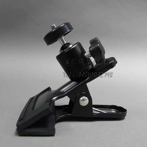 Holder vigorously clamps the clamp accessories such as a random fixed camera flash and other clamp accessories vigorously clip the tripod head-Taobao