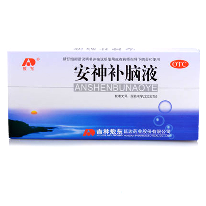 敖东安神补脑液 3盒装 失眠安眠中药益气养血头晕健忘神经衰弱