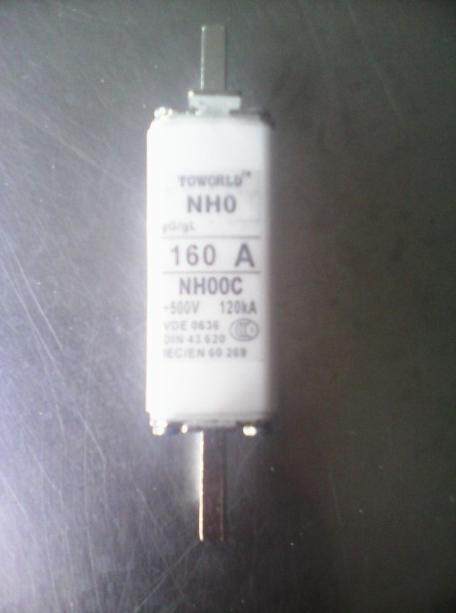 TOWORLD fuse NH0-160A 500V 120KA gG gL straight shot