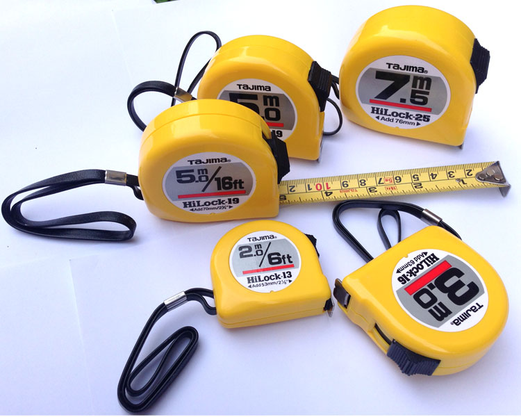 Tajima Tajima Tian Dao Steel Measuring Tape 2 m 3 m 3 5 m 5 m 5 5 m 7 5 m 10 m