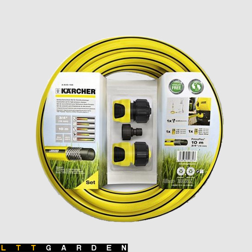 German Karcher 6-point garden hose set high-pressure cleaner water inlet pipe water wheel water gun inlet pipe set