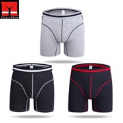 Quần lót Nam Hộp Quà Tặng Nam Quần Lót Dài Mỏng Modal Boxer Thoáng Khí chịu mài mòn Quần Thể Thao