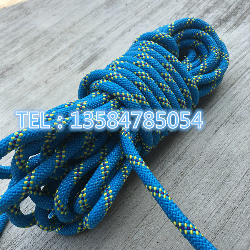 Special high strength surface floating rope to save life escape rope snorkeling rope orange blue polypropylene rope