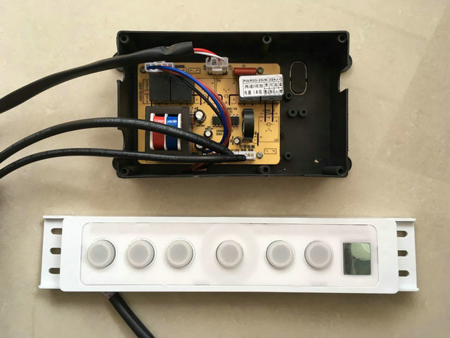 High road walton 9066CD range hood accessories touch inductive switch to control the main board lifting 2-speed