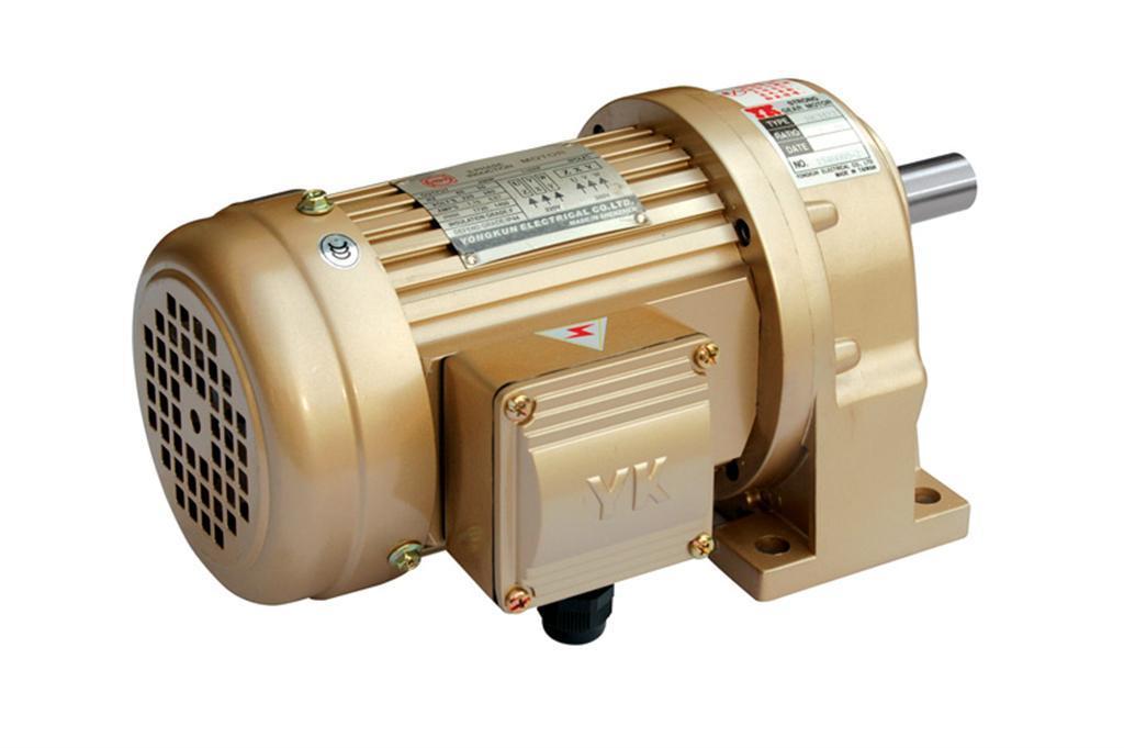 (Taiwan direct sales) Gearbox motor 1100W three-phase reducer 1 1KW speed control motor brake motor