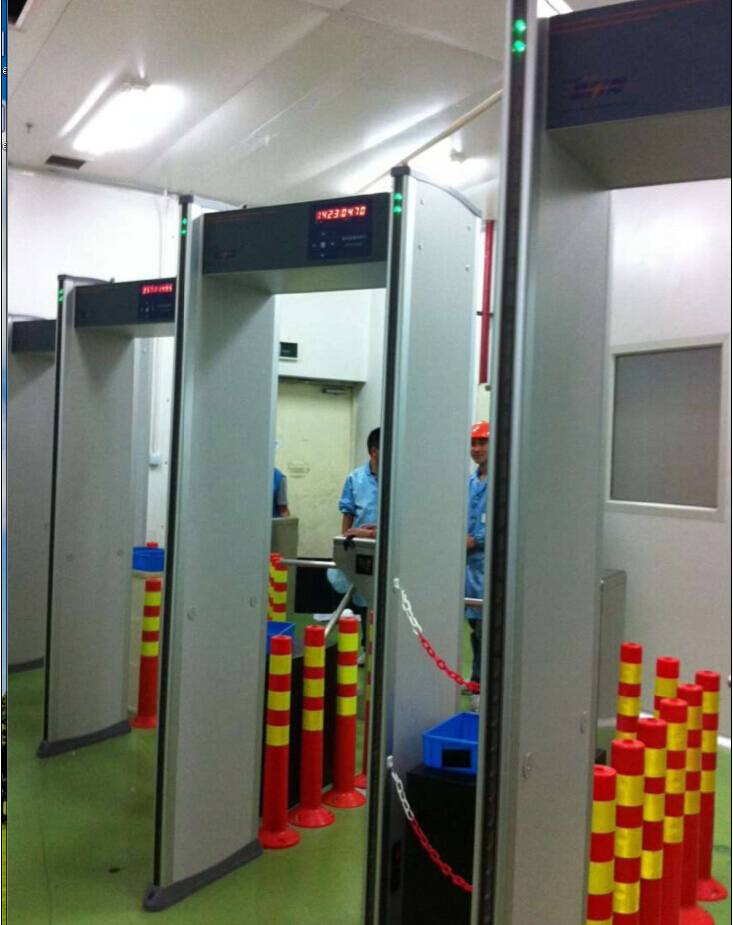 The head god PD6500i security door metal detector door exhibition factory use ultra-high sensitivity