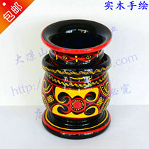 LangShan Yi Lacquer Pen Holder holder tree holder stationery red and yellow black tricolour Этнический